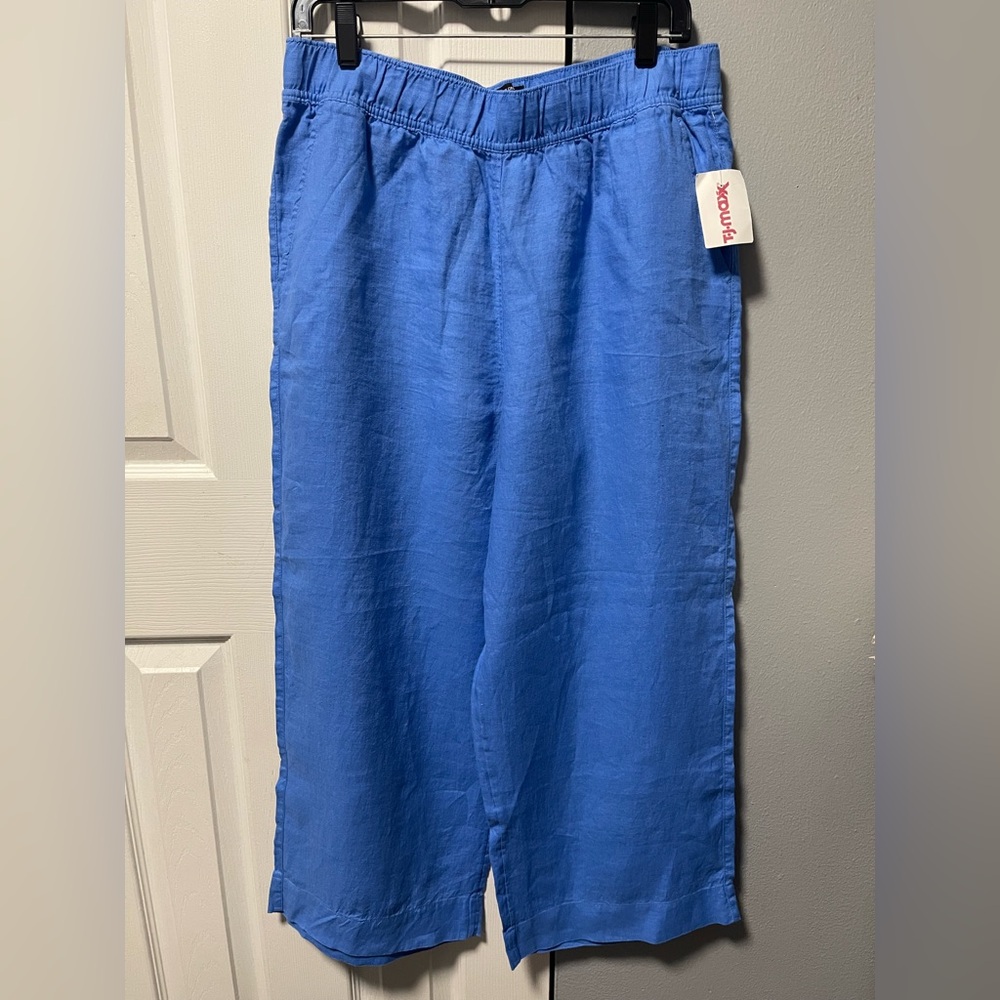 Vibrant Blue Relaxed Pants